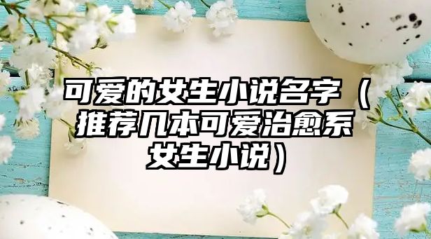 可爱的女生小说名字（推荐几本可爱治愈系女生小说）